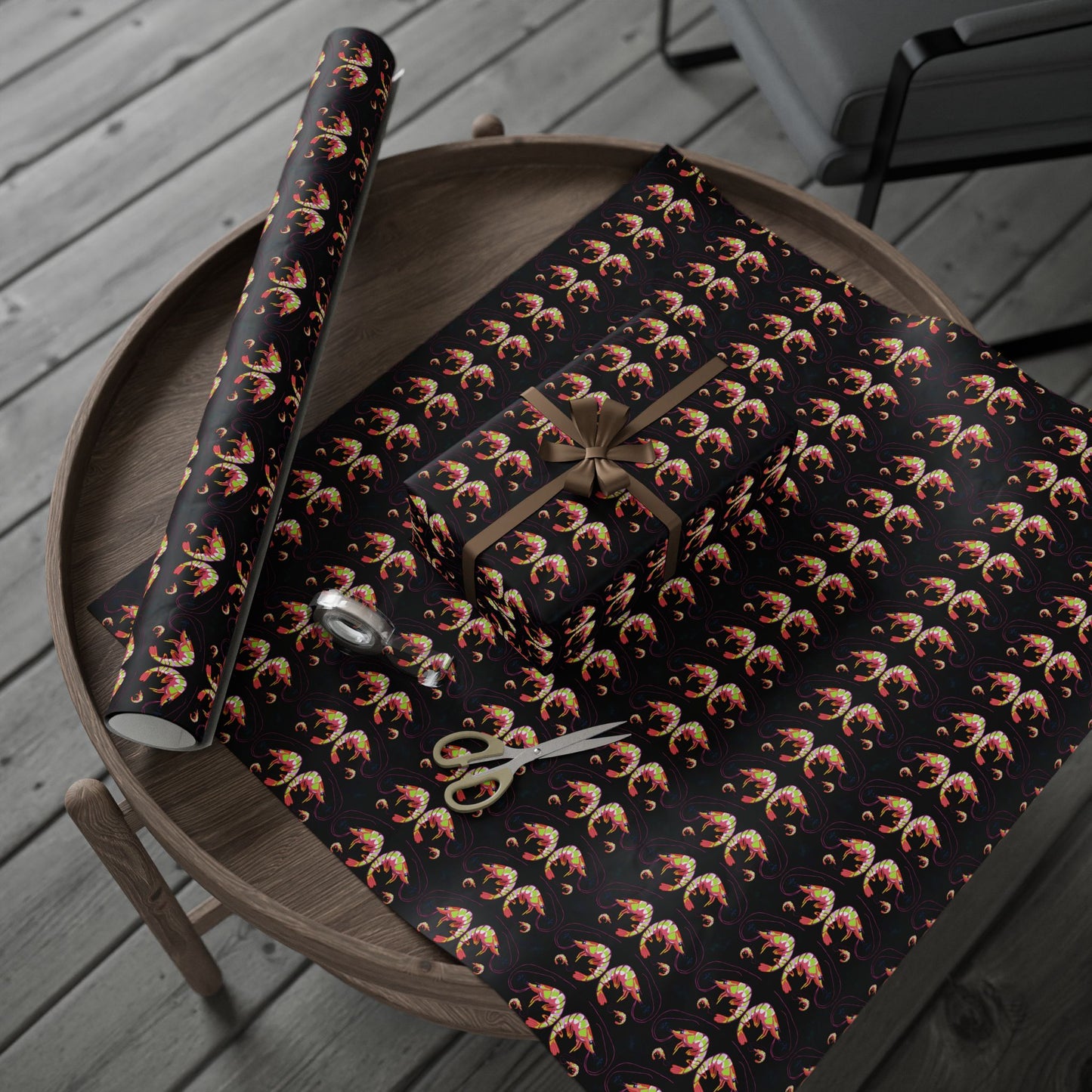 SHRIMP PRINT: Wrapping Paper