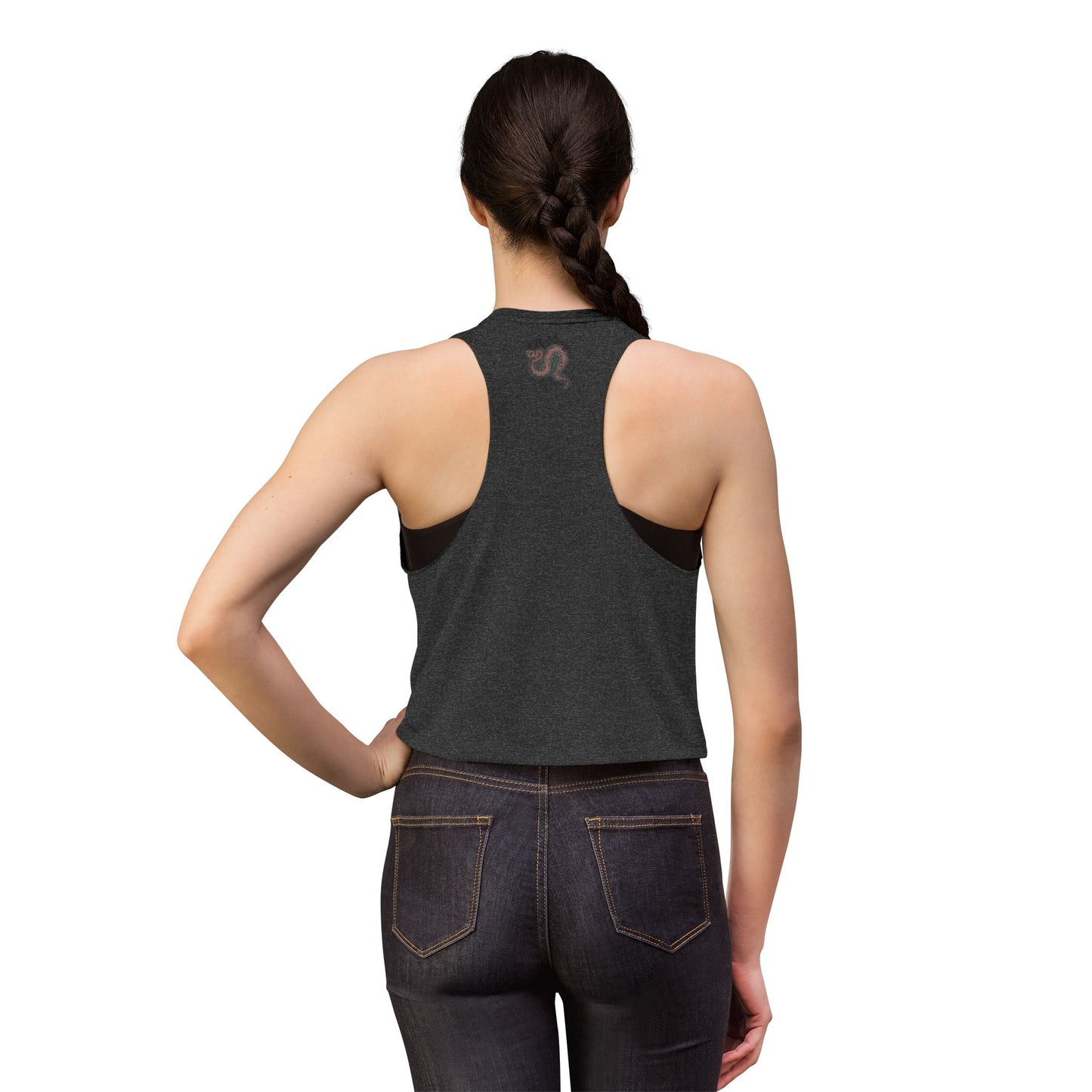 DONUTS: Crop Top Muscle Tank