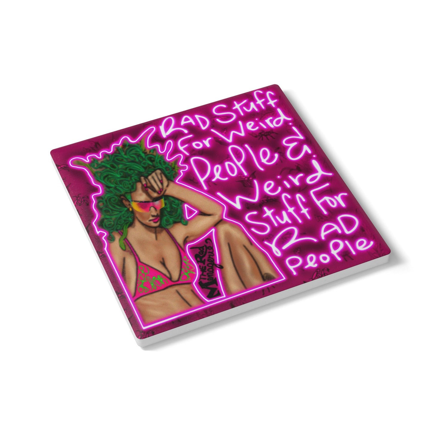 RAD STUFF: Ceramic Coaster