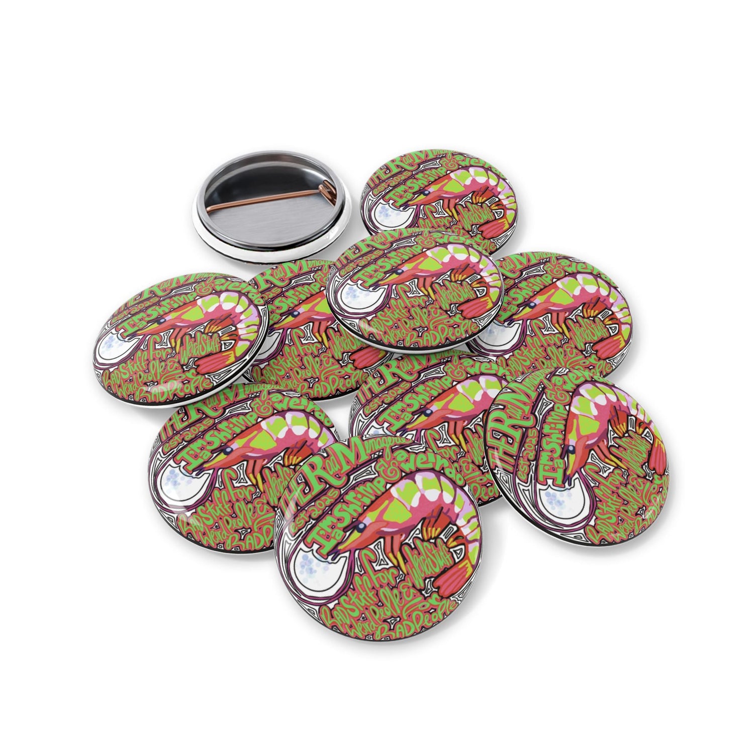 Stickers, Buttons & Random Things