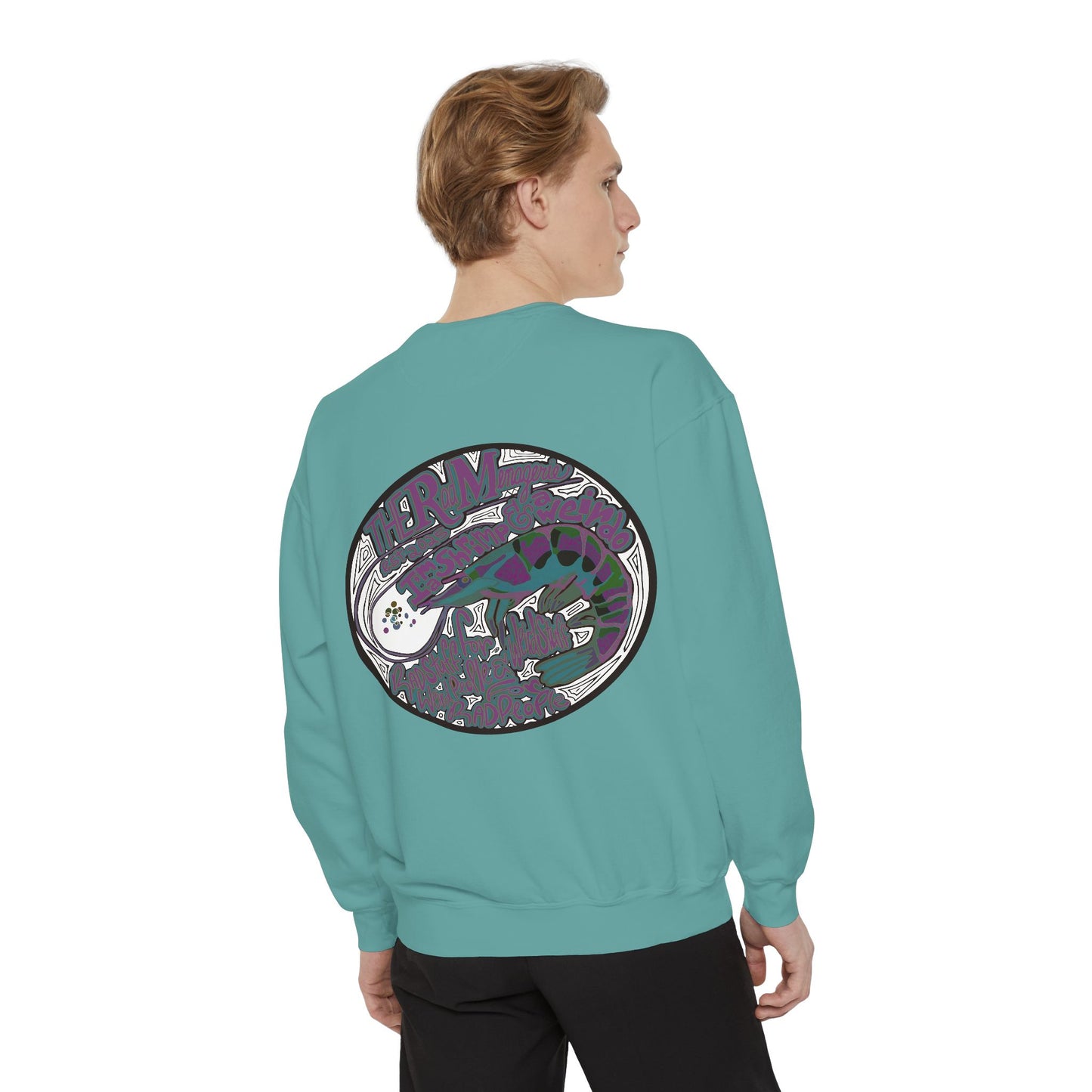 SHRIMP & WEIRDO LOGO: Unisex Sweatshirt
