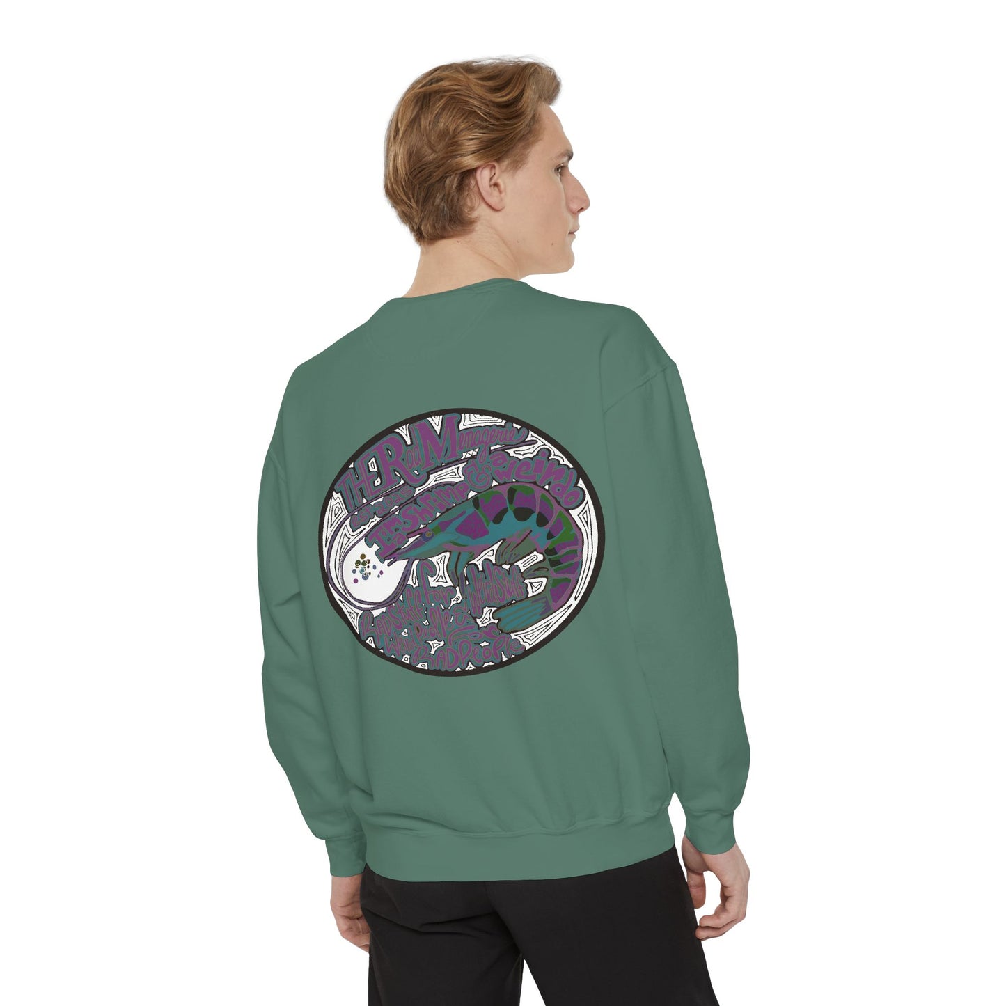 SHRIMP & WEIRDO LOGO: Unisex Sweatshirt