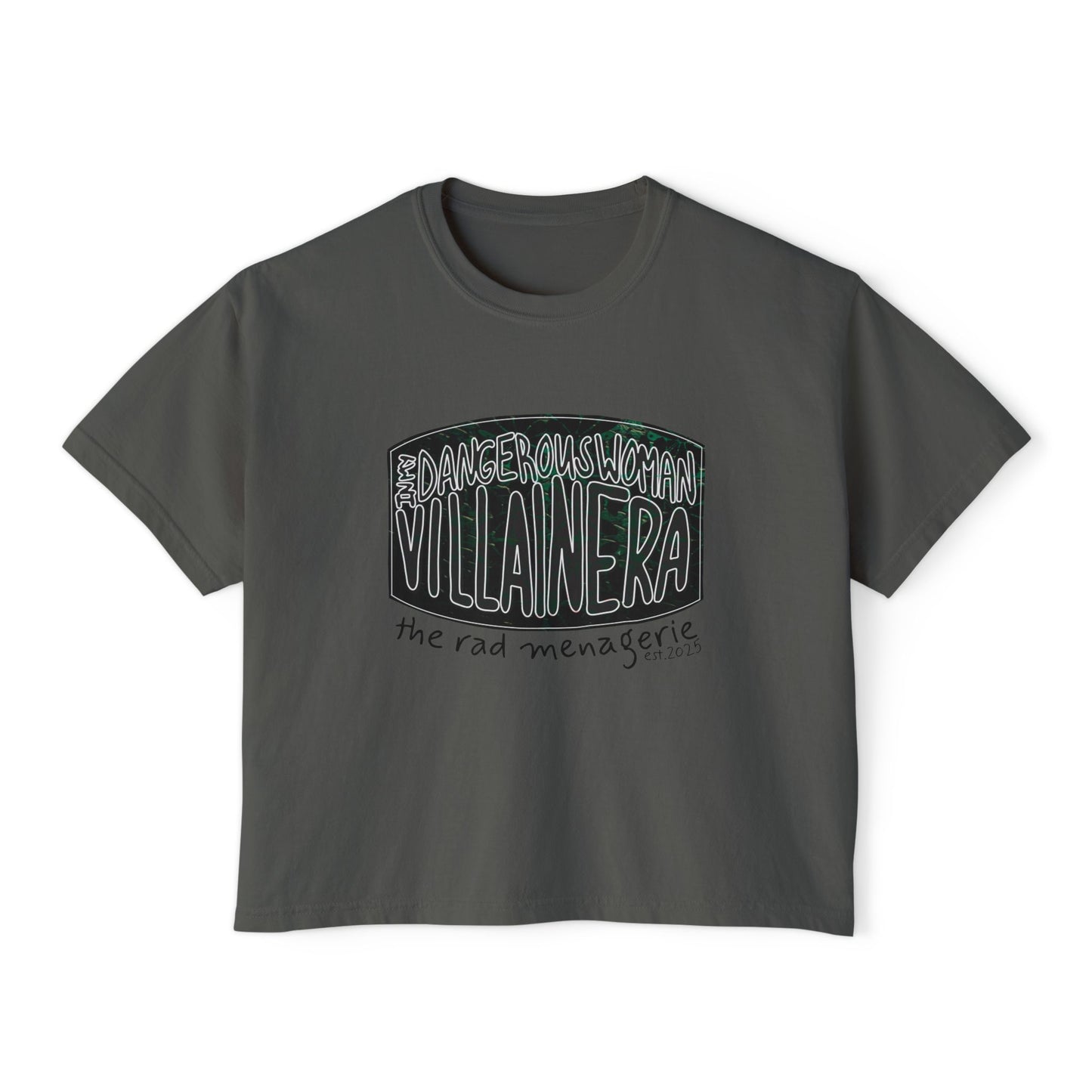 VILLAIN ERA: Boxy Crop T-Shirt