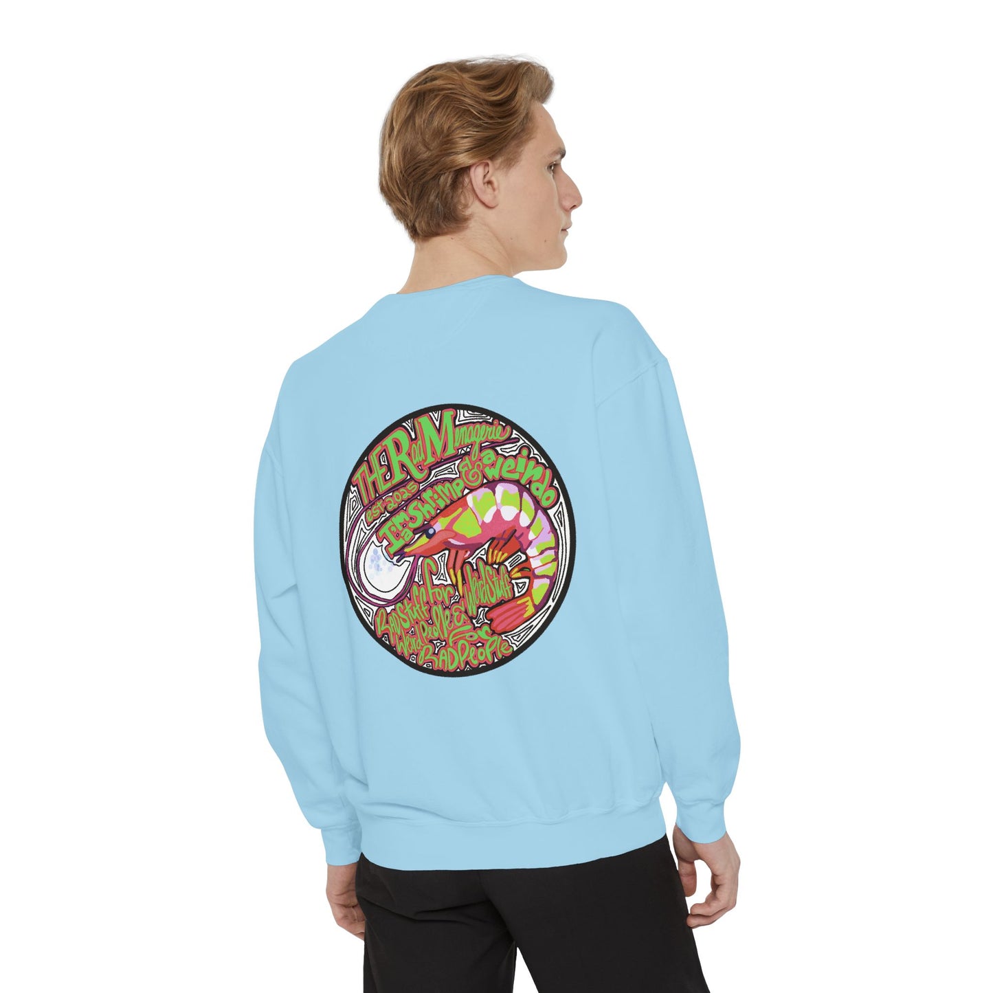 SHRIMP & WEIRDO LOGO: Unisex Sweatshirt