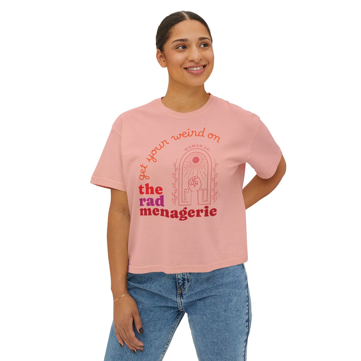GET YOUR WEIRD ON: Boxy Crop T-shirt