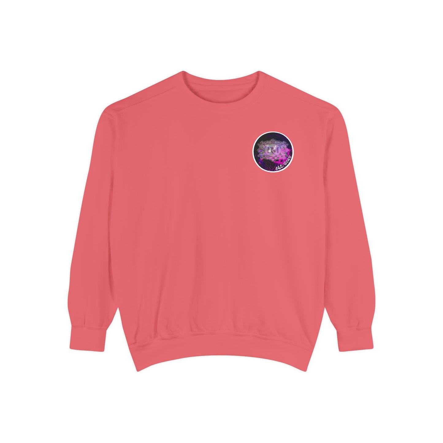 MANIC & DISCO LOGO: Unisex Garment-Dyed Sweatshirt