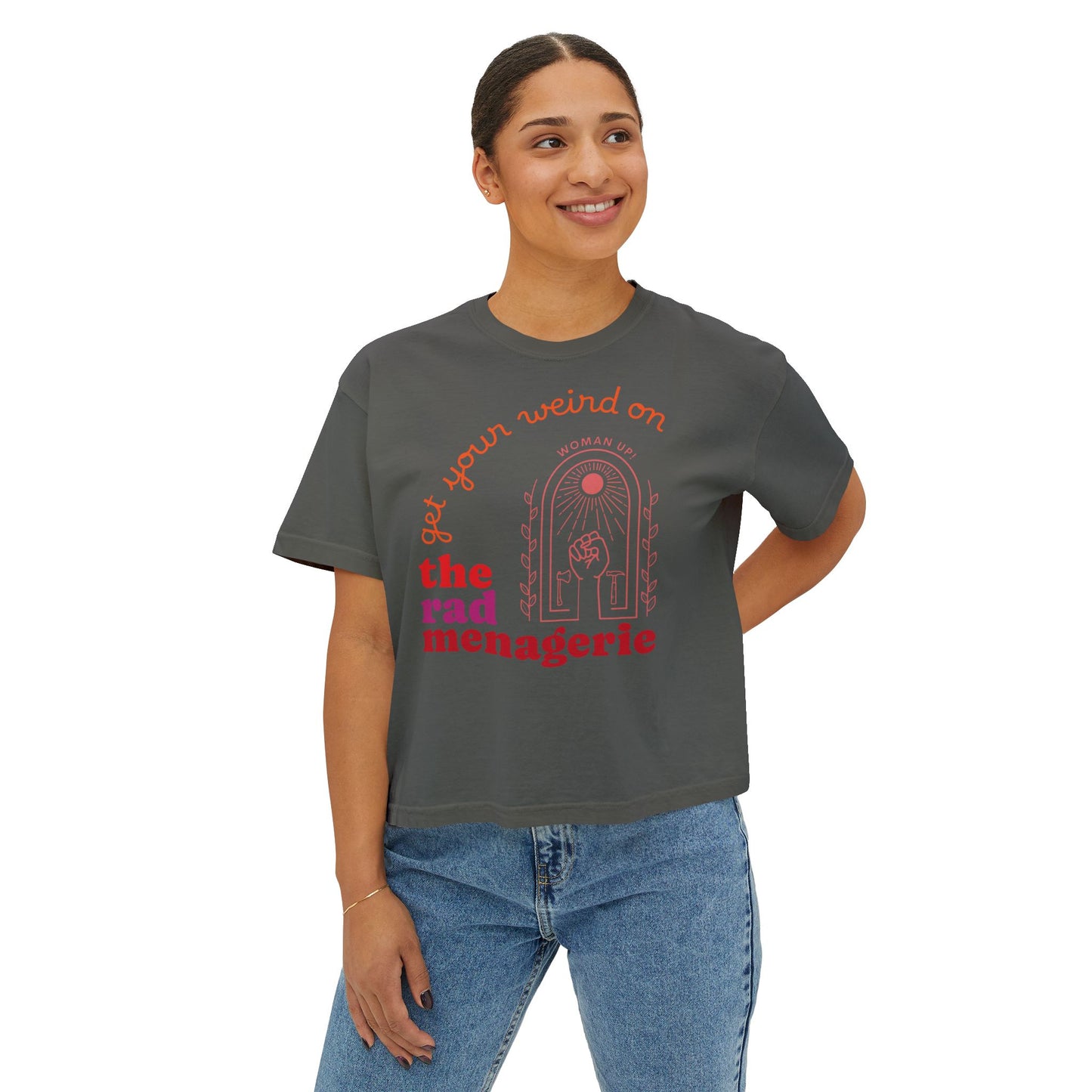GET YOUR WEIRD ON: Boxy Crop T-shirt
