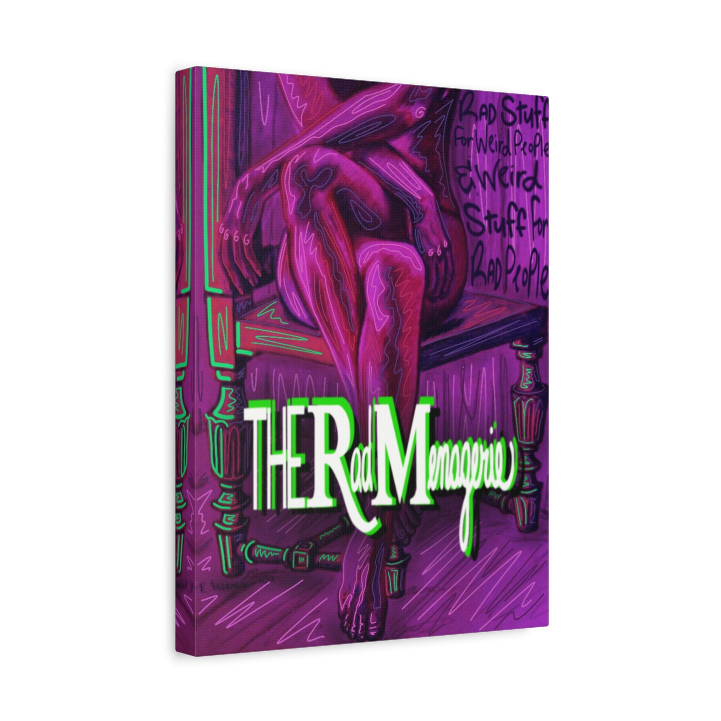 TRM SITTIN PRETTY: Unframed Canvas Art Print