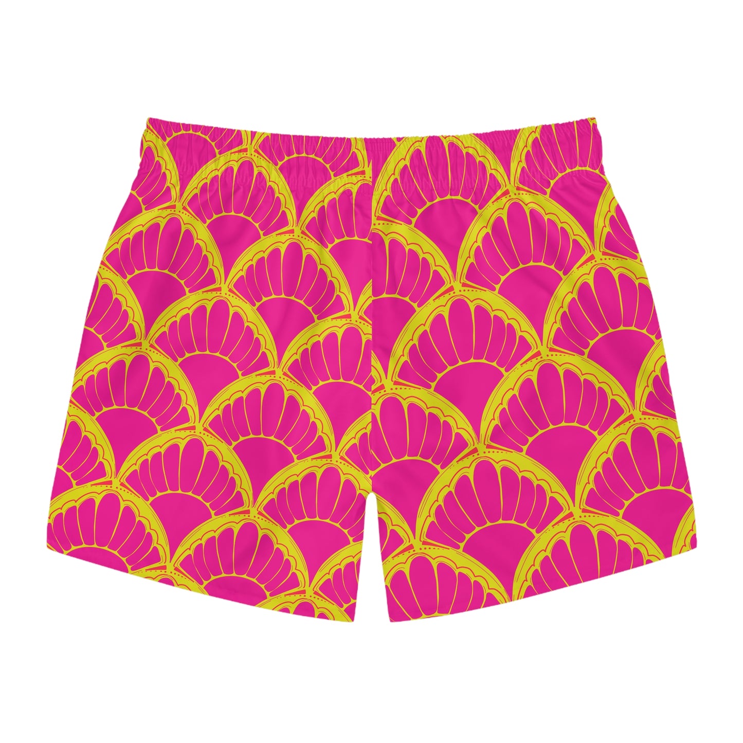 NEON PRINT: Bright Swim Trunks