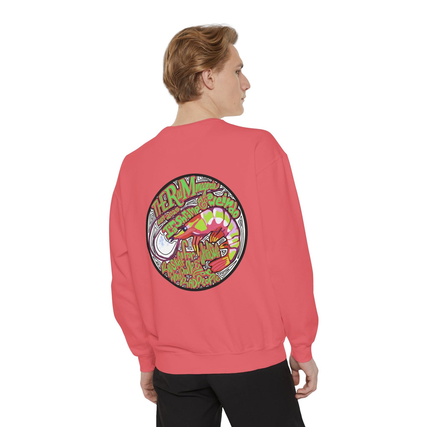 SHRIMP & WEIRDO LOGO: Unisex Sweatshirt