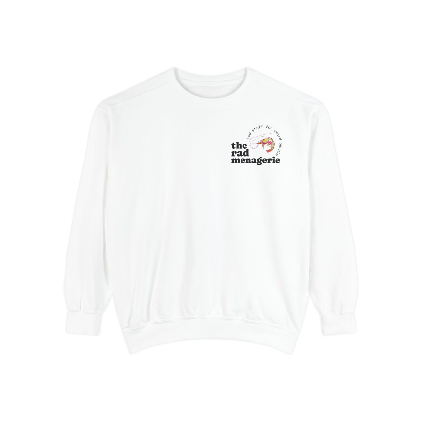SHRIMP & WEIRDO LOGO: Unisex Sweatshirt