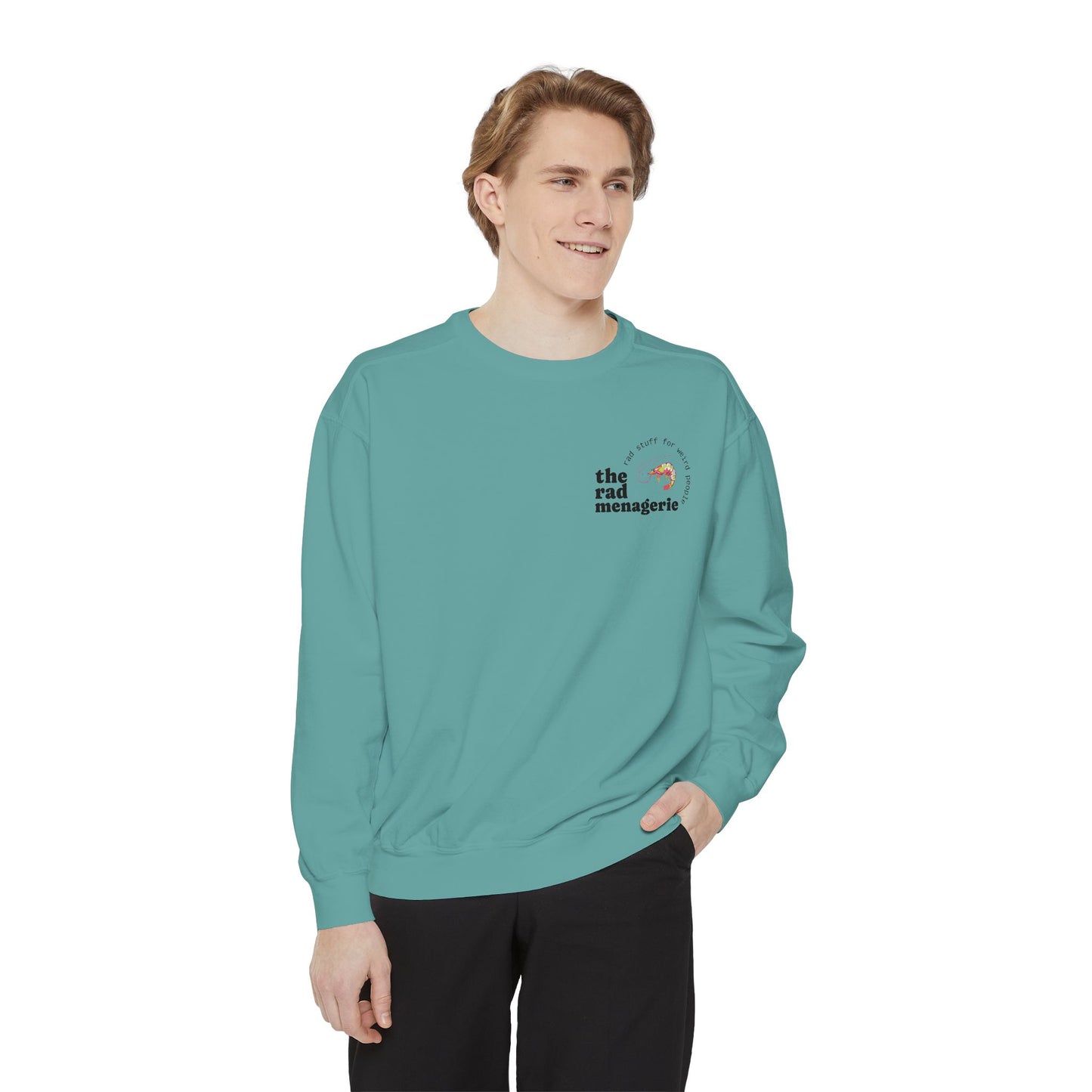 SHRIMP & WEIRDO LOGO: Unisex Sweatshirt
