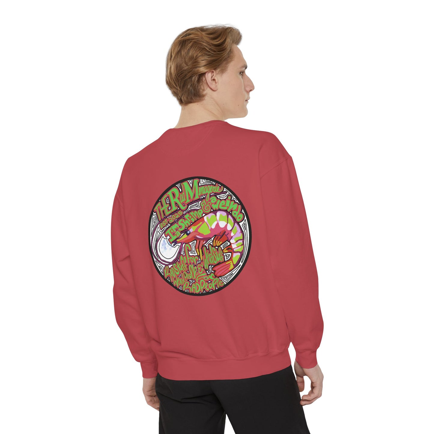 SHRIMP & WEIRDO LOGO: Unisex Sweatshirt