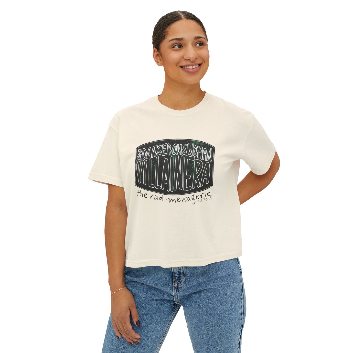 VILLAIN ERA: Boxy Crop T-Shirt