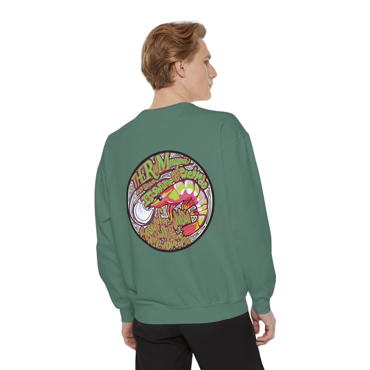 SHRIMP & WEIRDO LOGO: Unisex Sweatshirt
