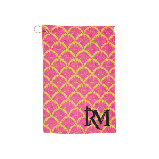 TRM NEON Clip-on Golf/Gym Bag Towel