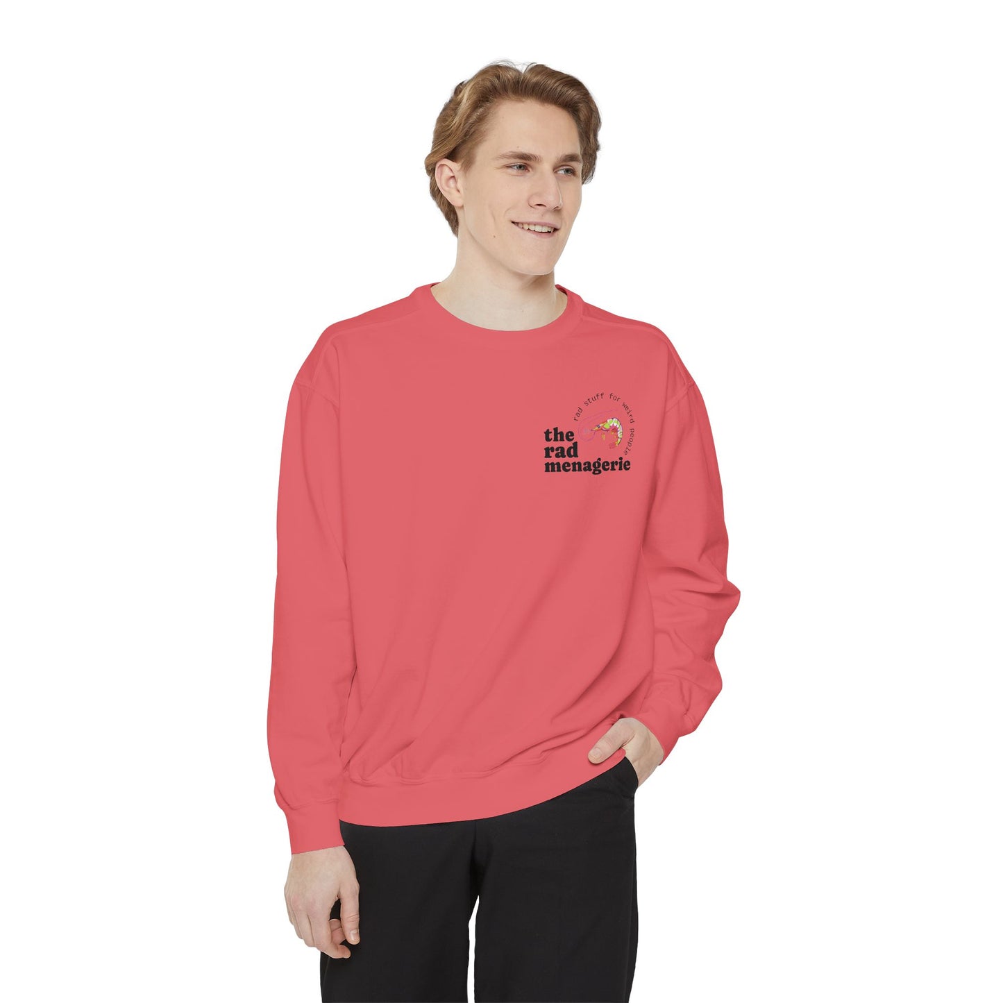 SHRIMP & WEIRDO LOGO: Unisex Sweatshirt