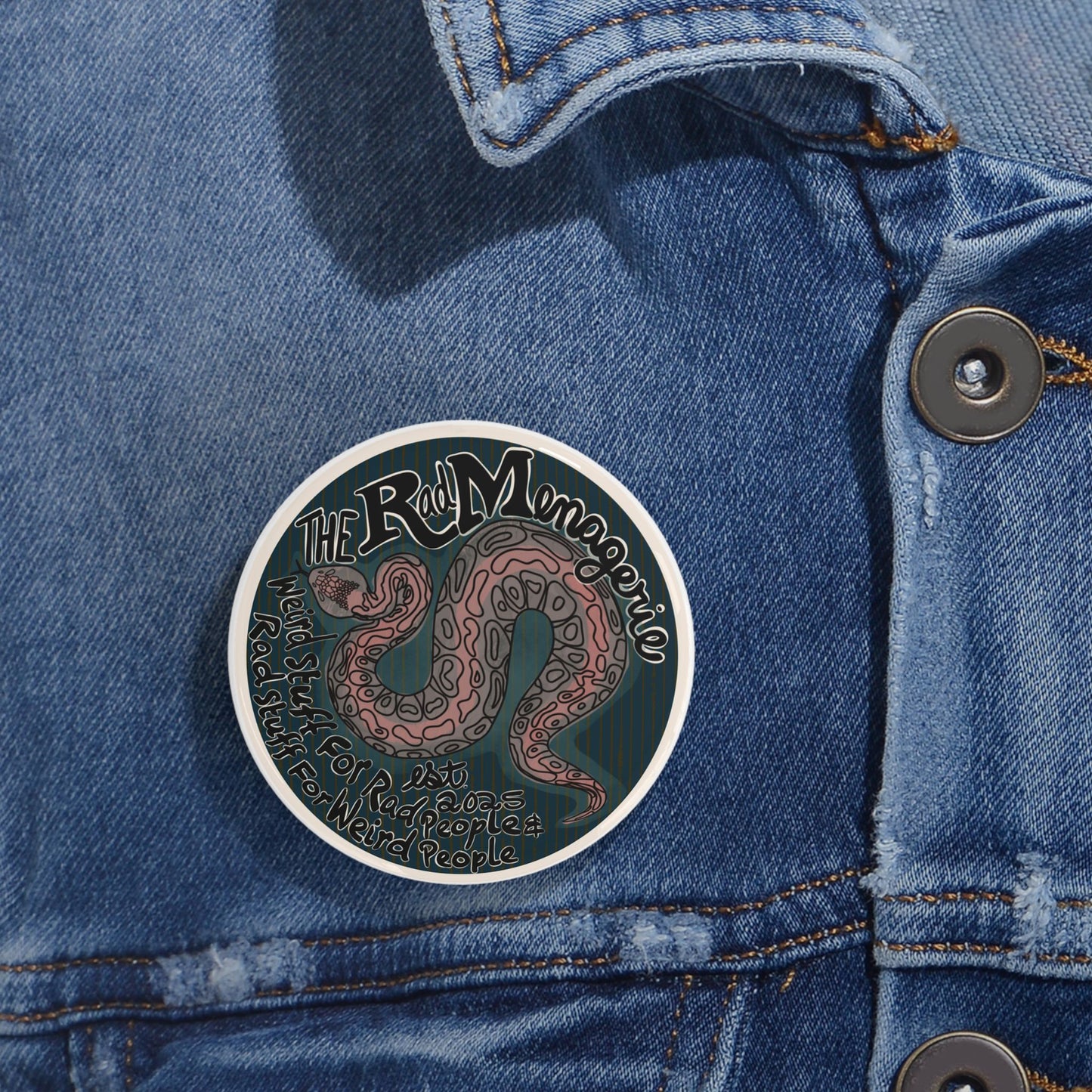 TRM SNAKE LOGO: Anywhere Pin