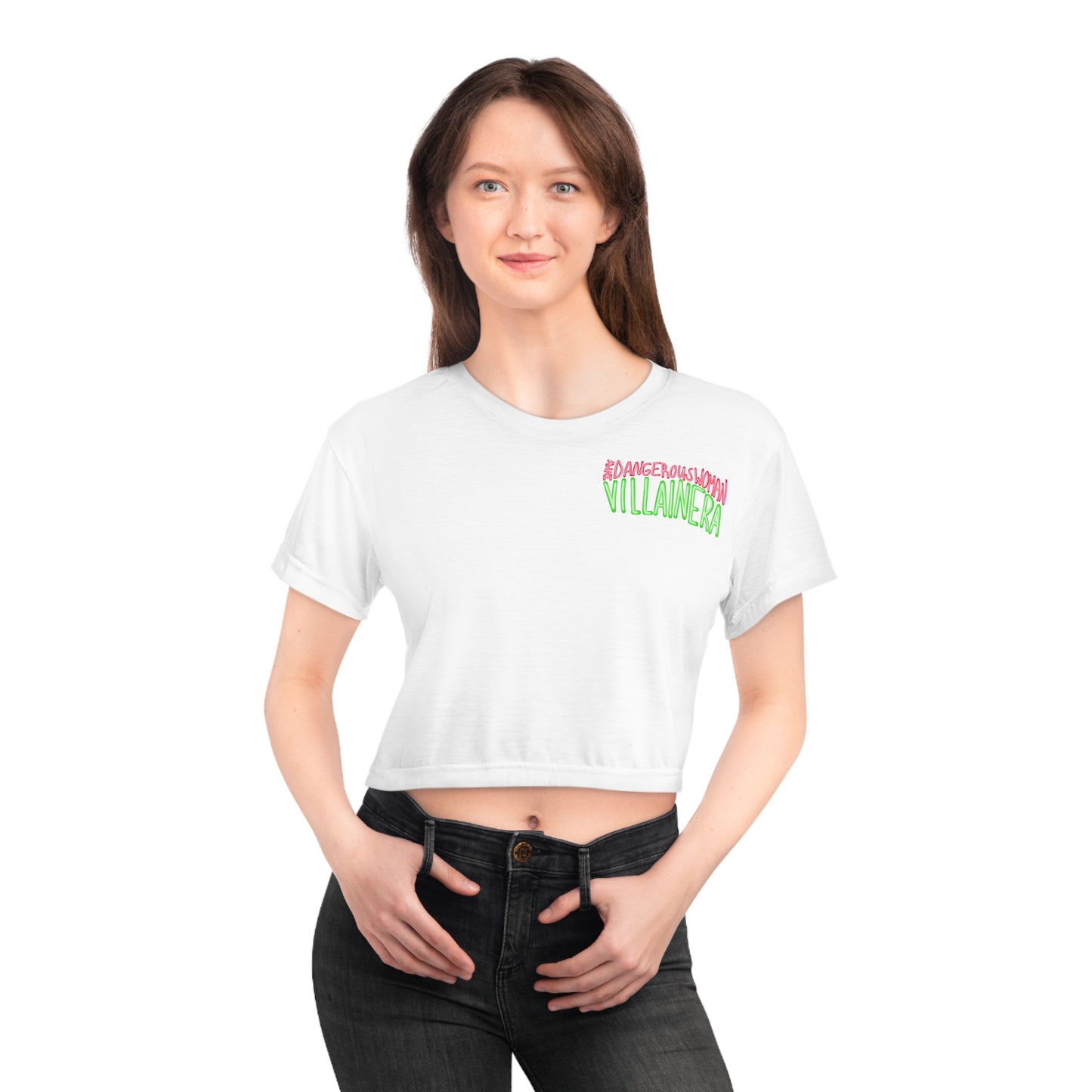 VILLAIN ERA: Graphic Crop Tee