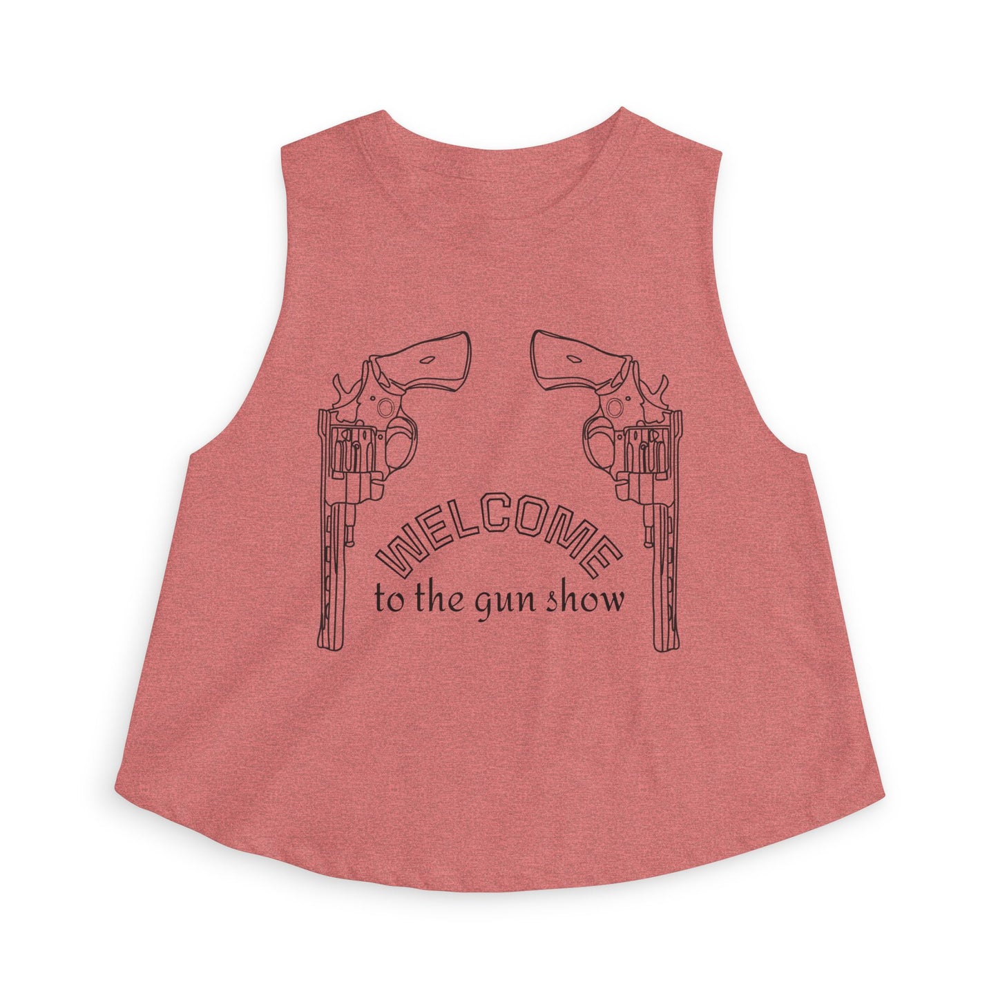 GUN SHOW: Crop Top Muscle Tank
