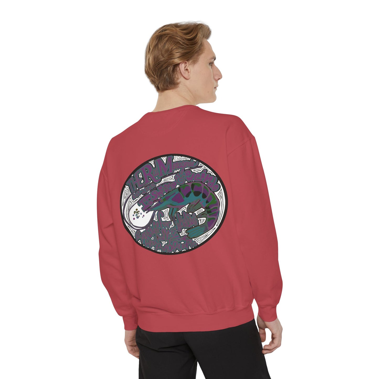 SHRIMP & WEIRDO LOGO: Unisex Sweatshirt
