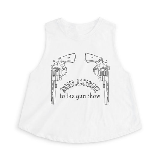 GUN SHOW: Crop Top Muscle Tank
