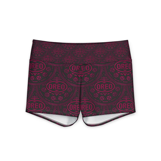FANCY COOKIE: Pink Compression Shorts