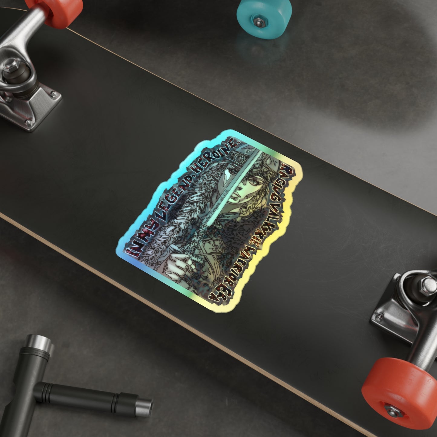 VALKYRIE ERA: Holographic Die-Cut Sticker