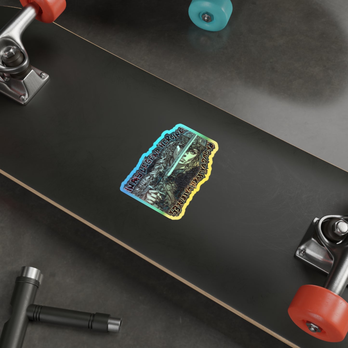 VALKYRIE ERA: Holographic Die-Cut Sticker