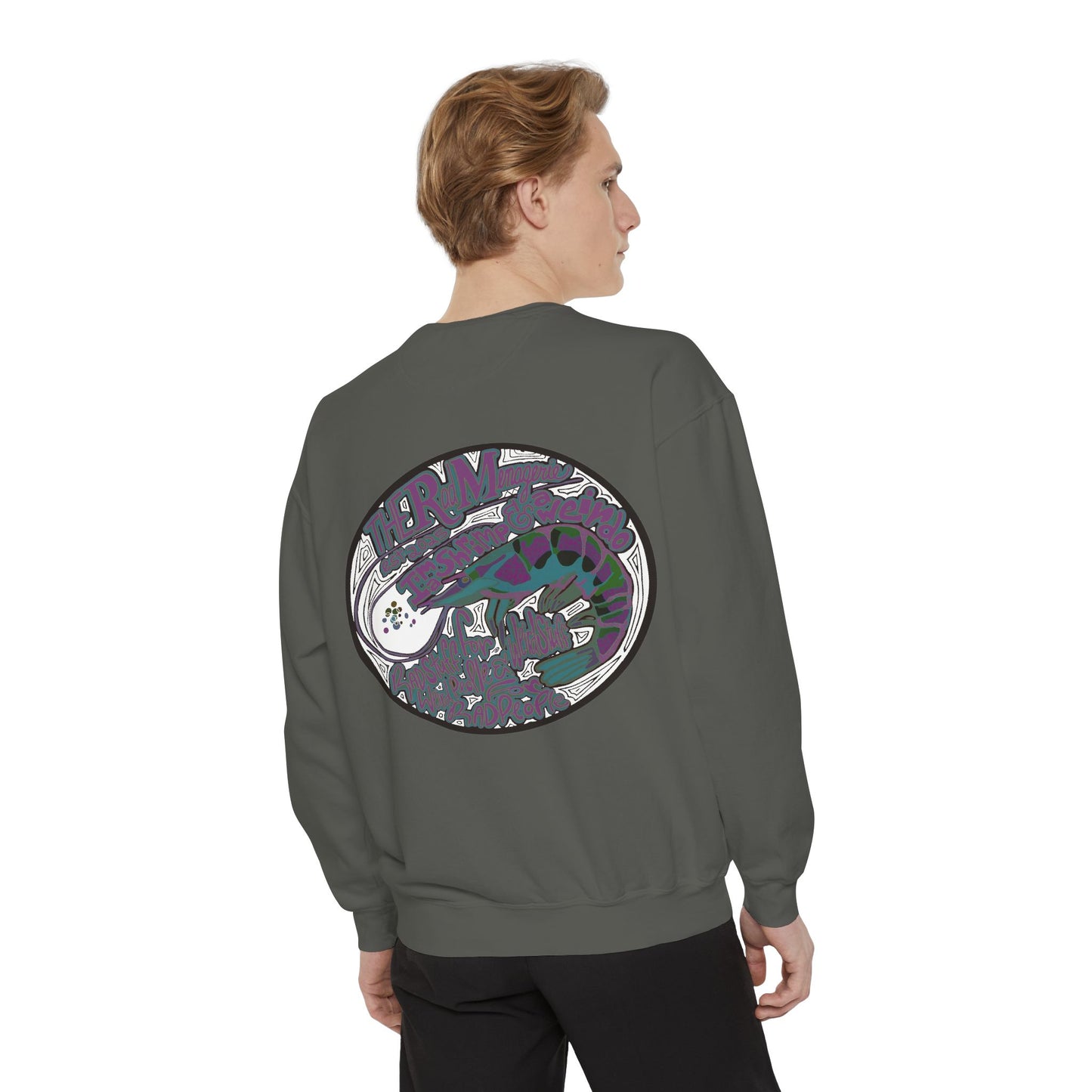 SHRIMP & WEIRDO LOGO: Unisex Sweatshirt
