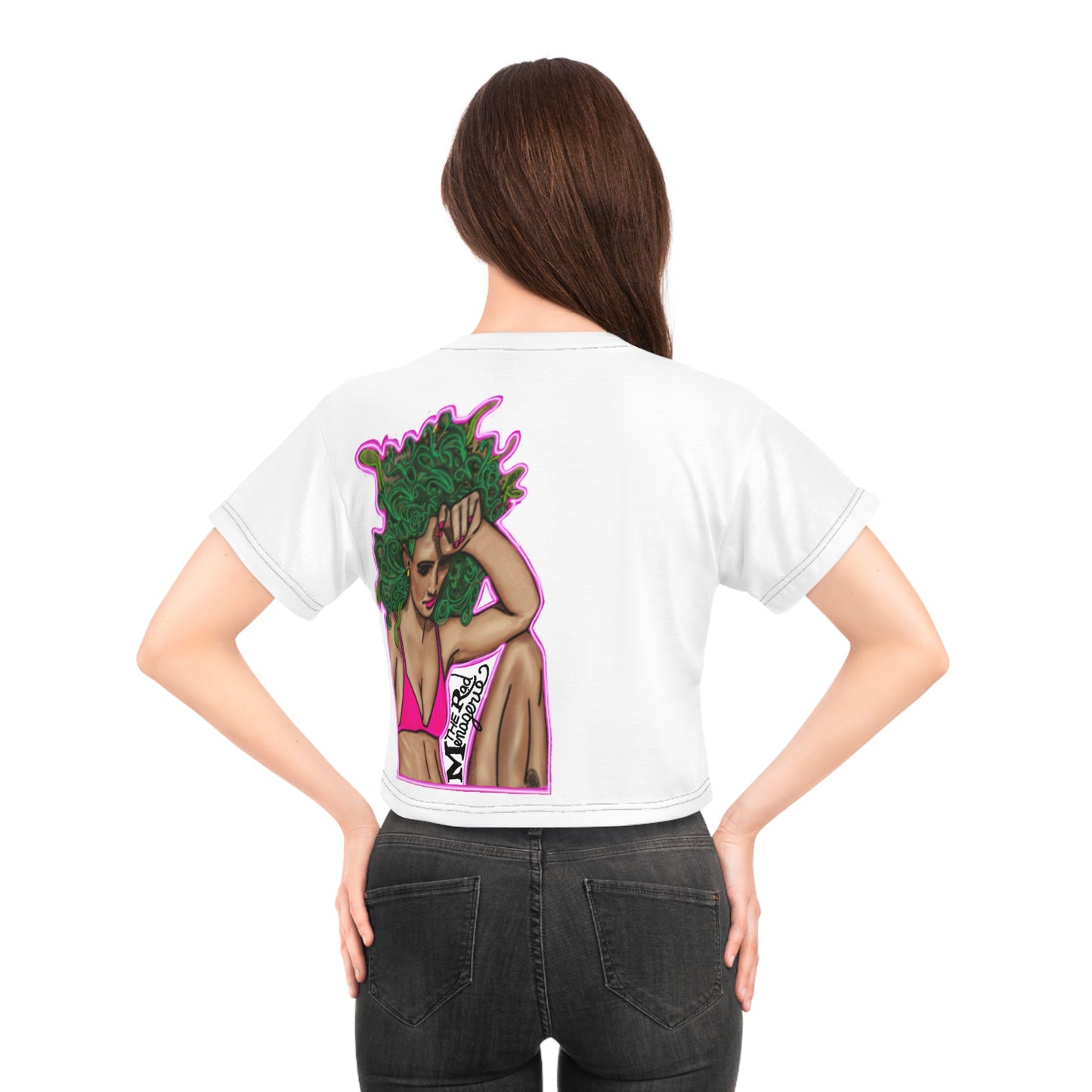 VILLAIN ERA: Graphic Crop Tee