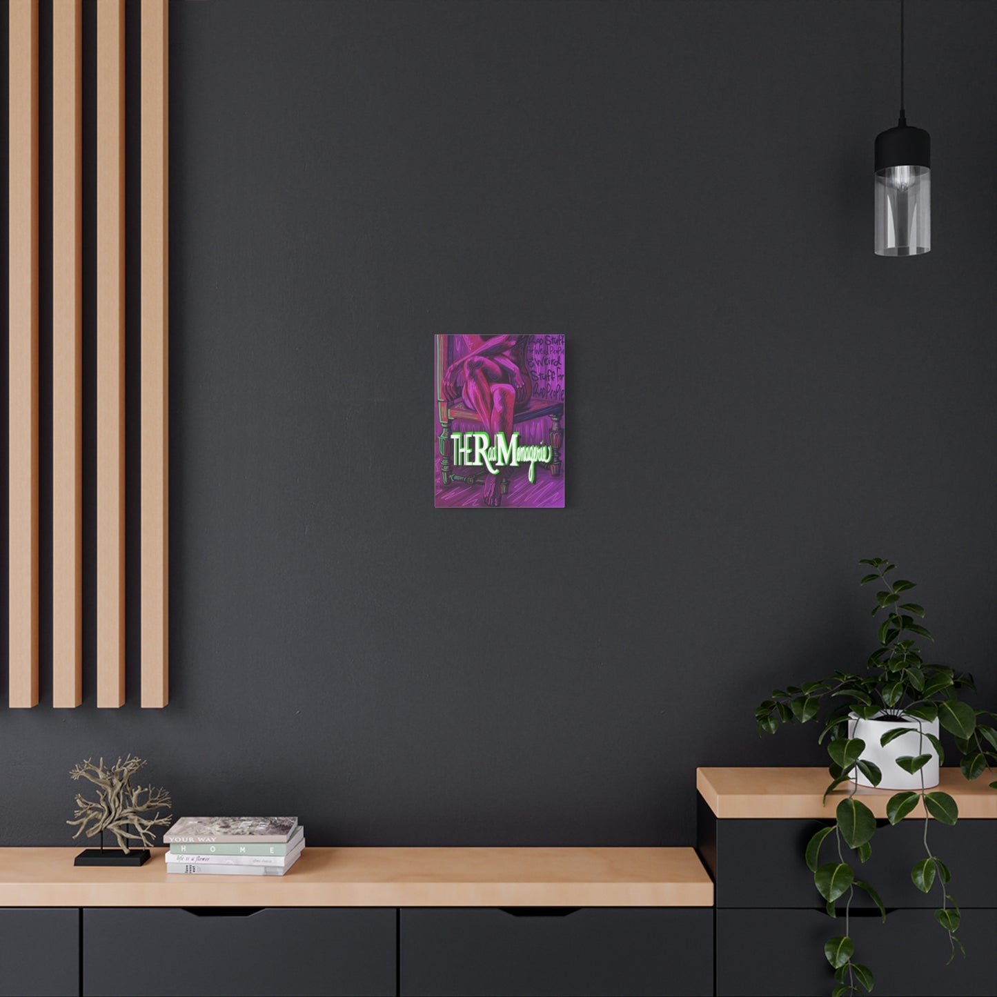 TRM SITTIN PRETTY: Unframed Canvas Art Print