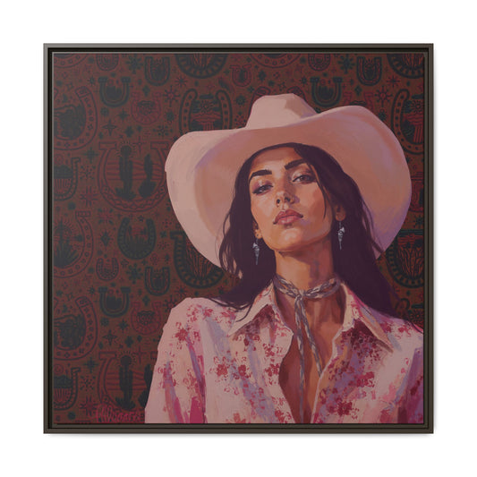 GUNS: Framed Matte Canvas Print