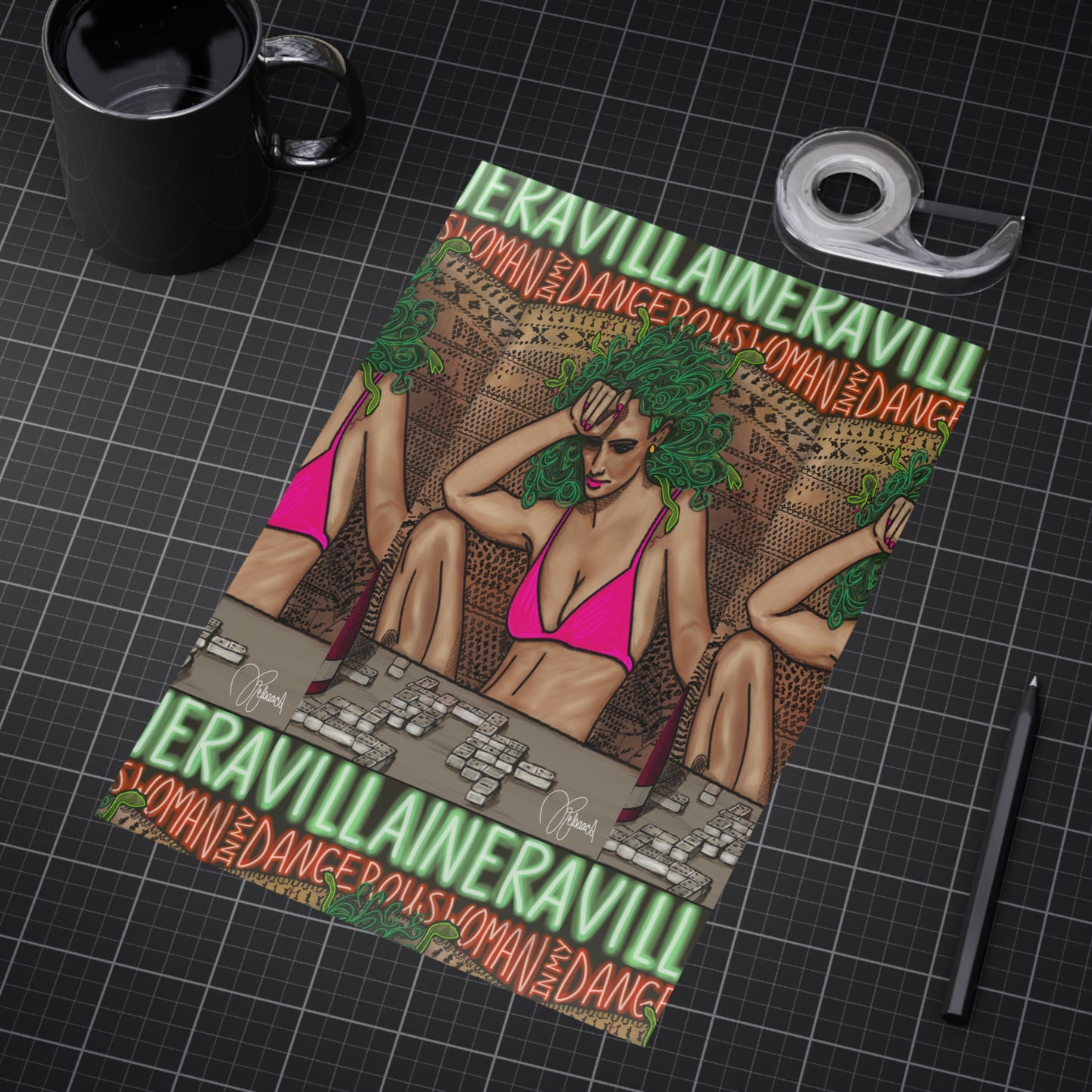 VILLAIN ERA: Limited Edition Unframed Print
