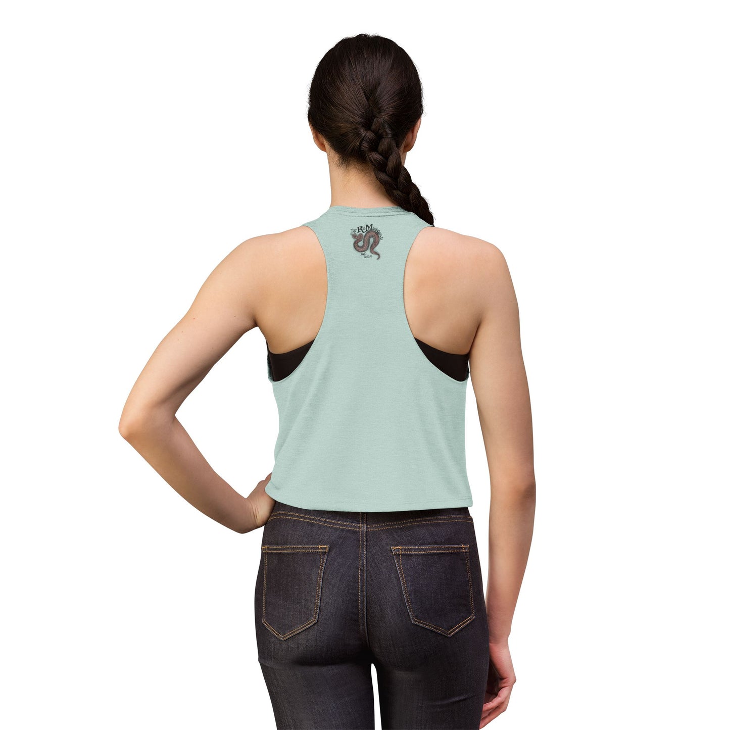DONUTS: Crop Top Muscle Tank