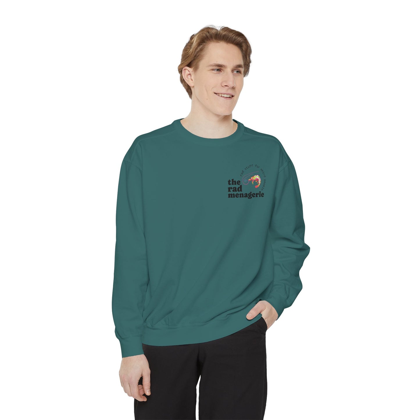 SHRIMP & WEIRDO LOGO: Unisex Sweatshirt
