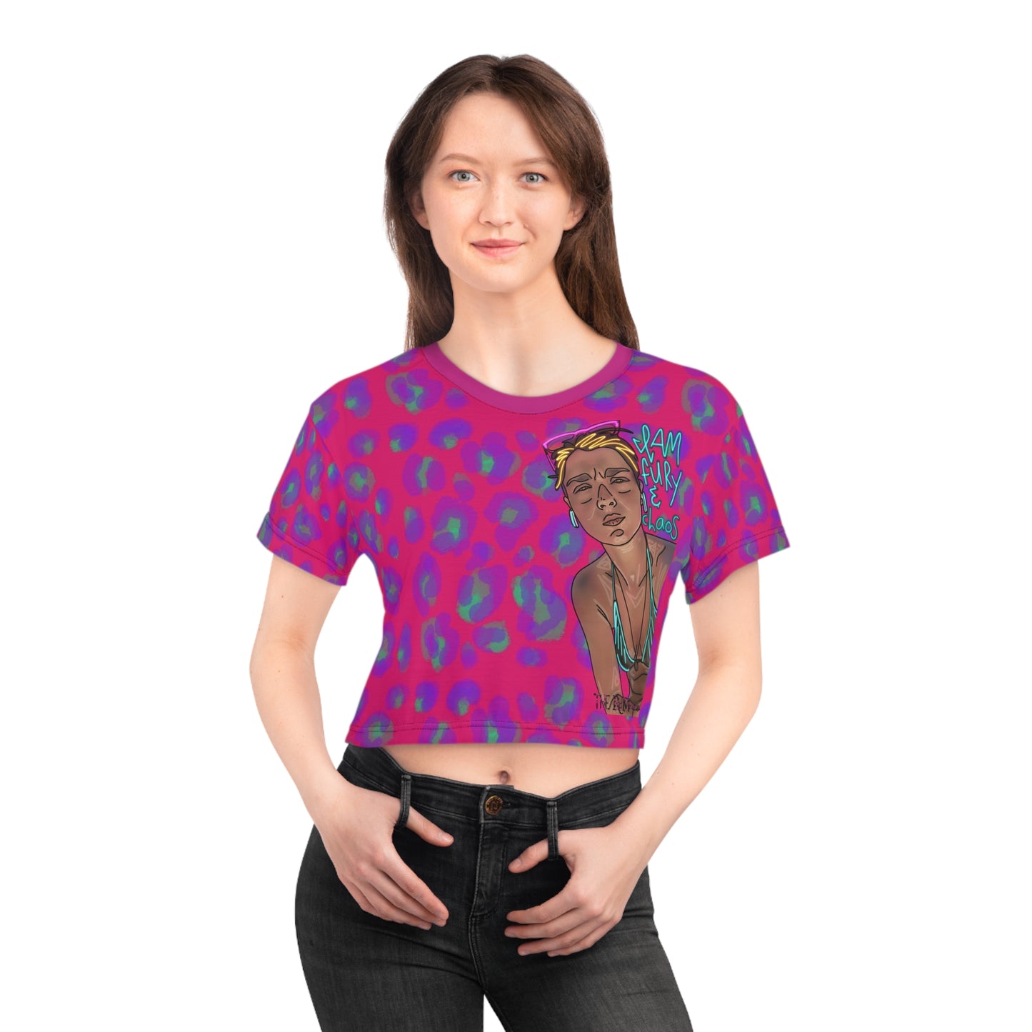 FURY & CHAOS: Crop Tee