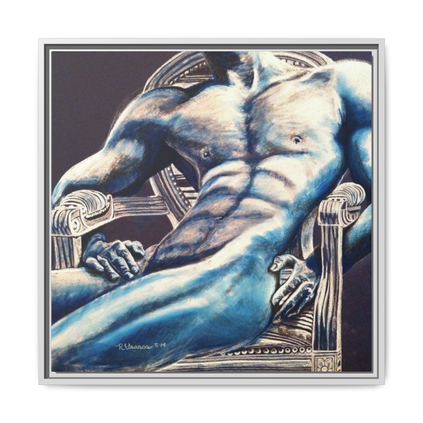 BRO: Framed Matte Canvas Print