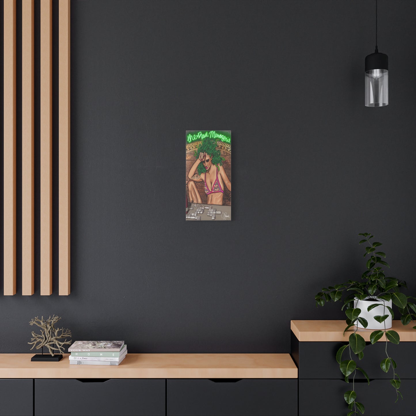 TRM MEDUSITA: Unframed Canvas Print
