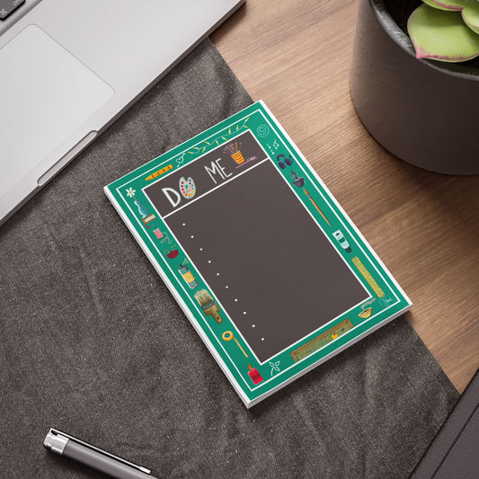 ARTIST THEME: Chalkboard Style To-Do Note Pad