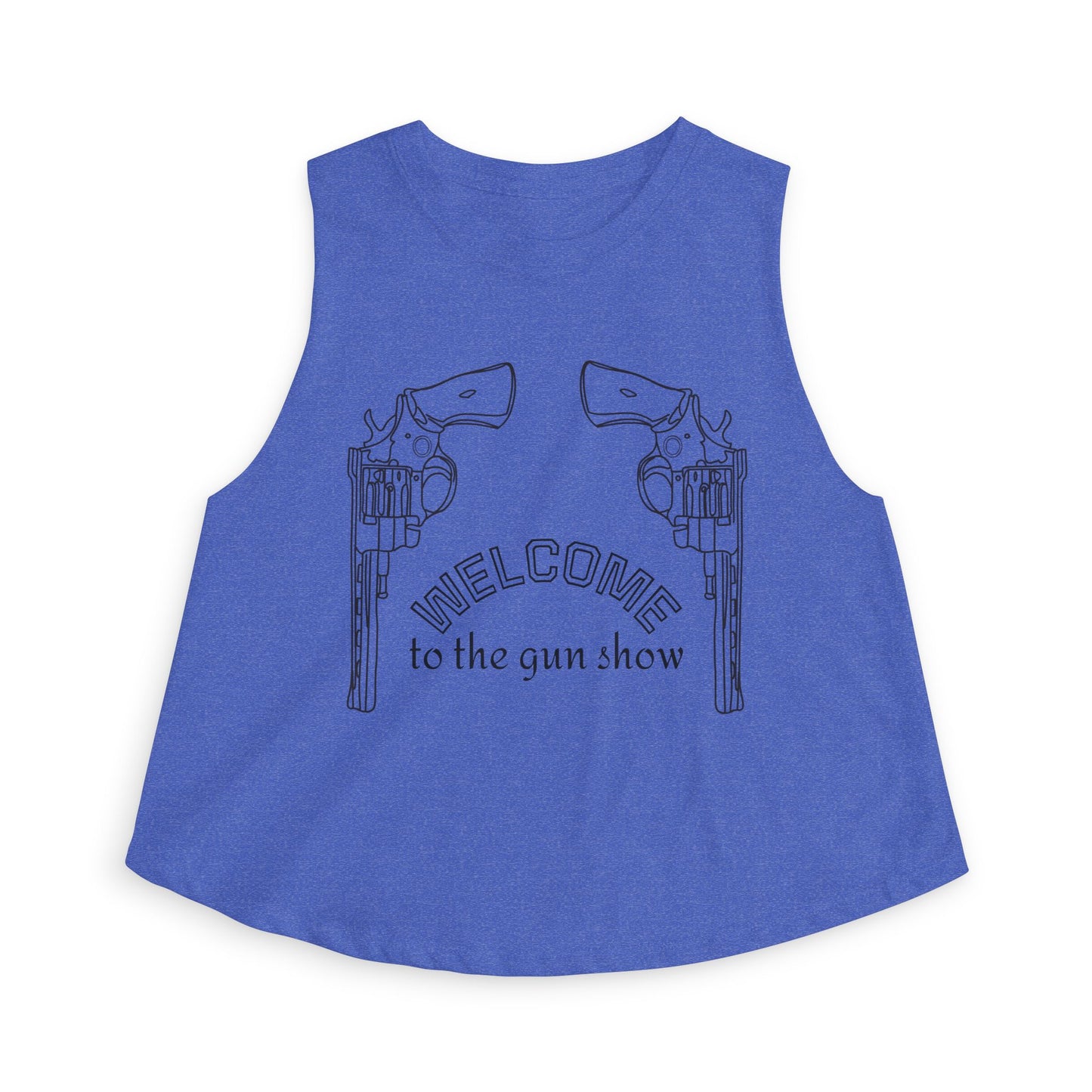 GUN SHOW: Crop Top Muscle Tank