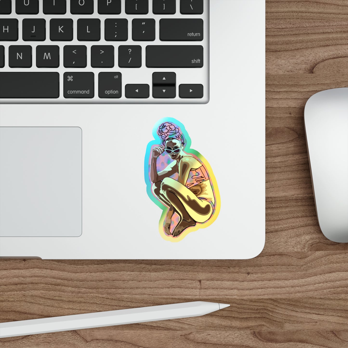 OOHLALA: Holographic Die-cut Sticker
