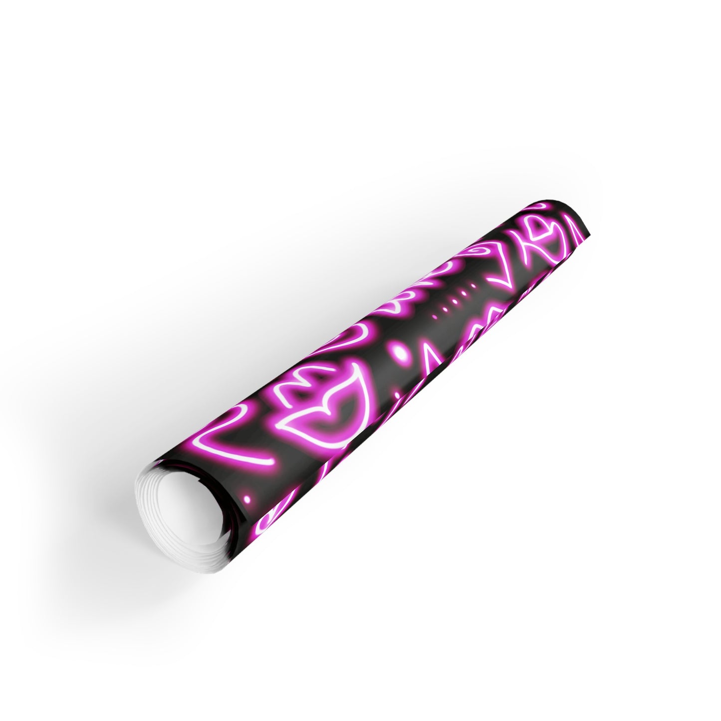 NEON LOVE PRINT: Wrapping Paper