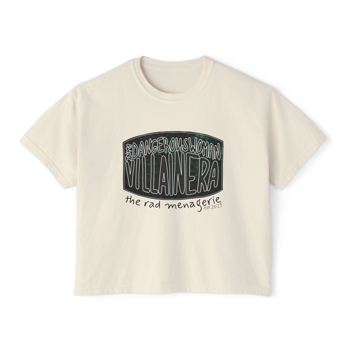 VILLAIN ERA: Boxy Crop T-Shirt