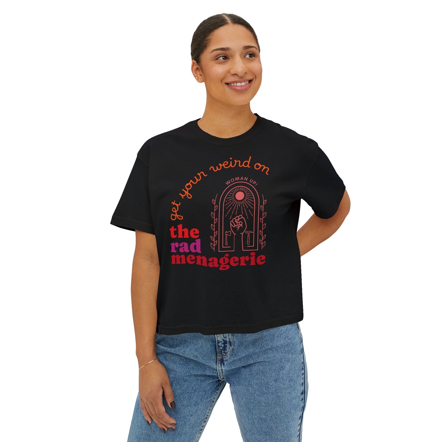 GET YOUR WEIRD ON: Boxy Crop T-shirt
