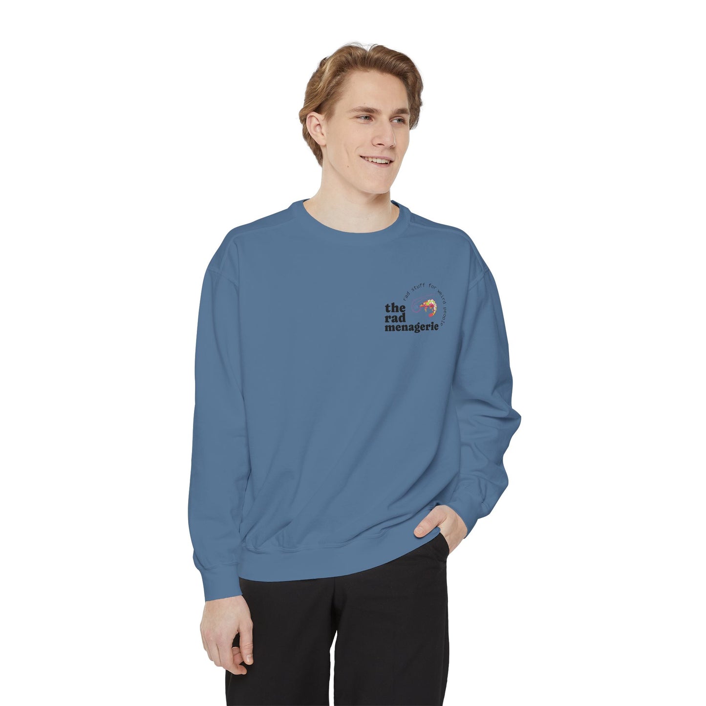 SHRIMP & WEIRDO LOGO: Unisex Sweatshirt