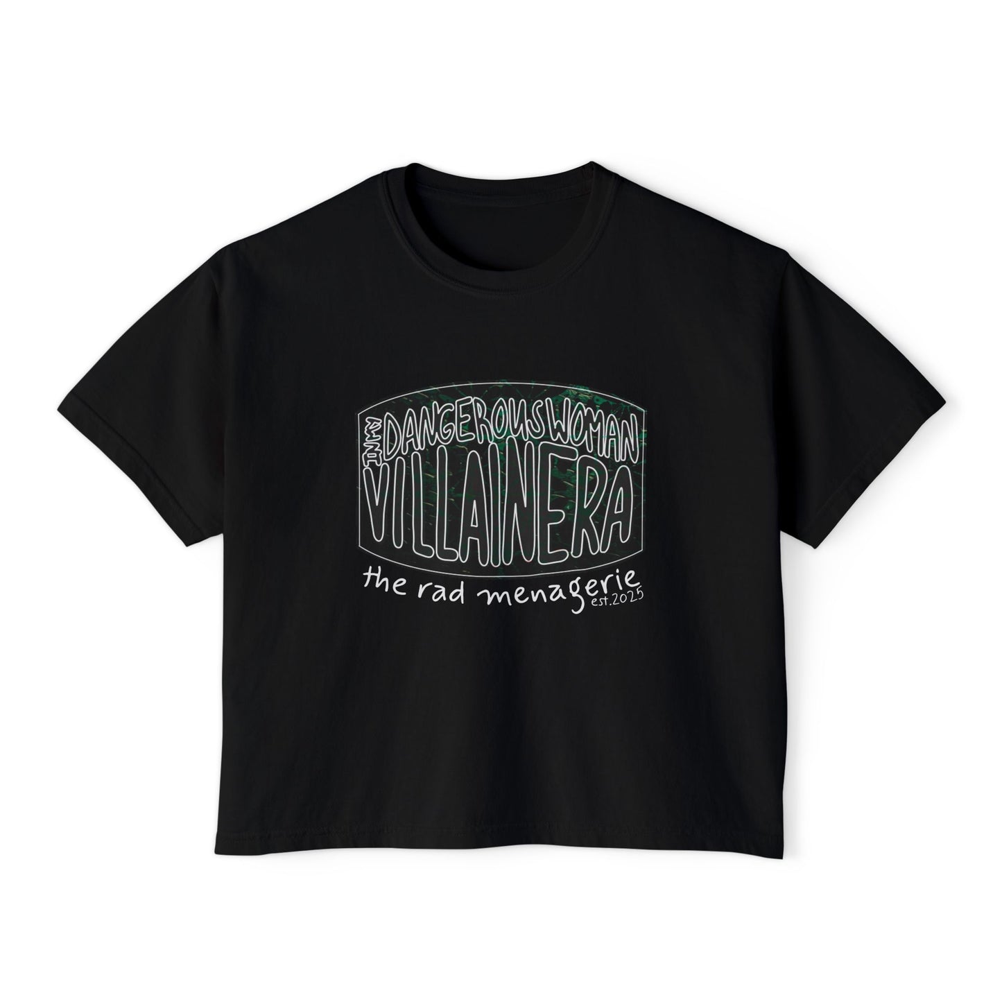 VILLAIN ERA: Boxy Crop T-Shirt
