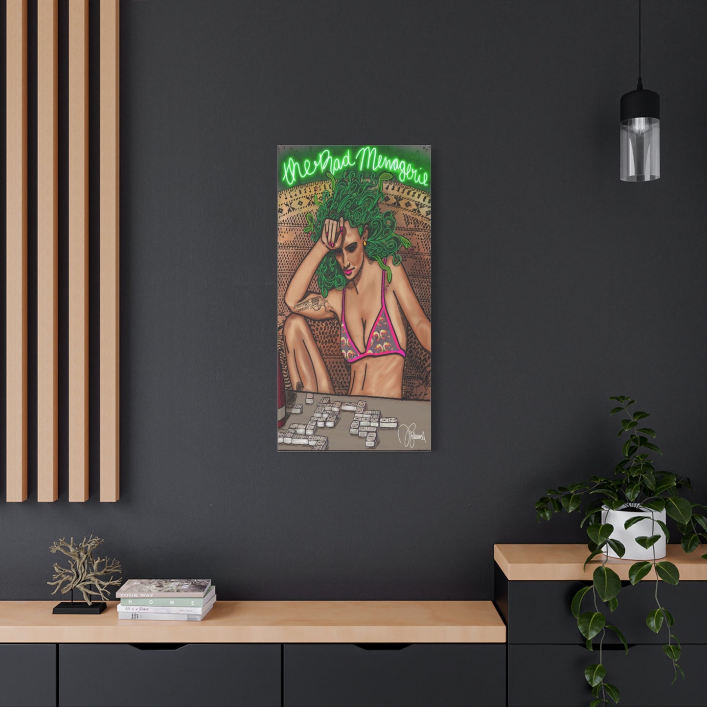 TRM MEDUSITA: Unframed Canvas Print