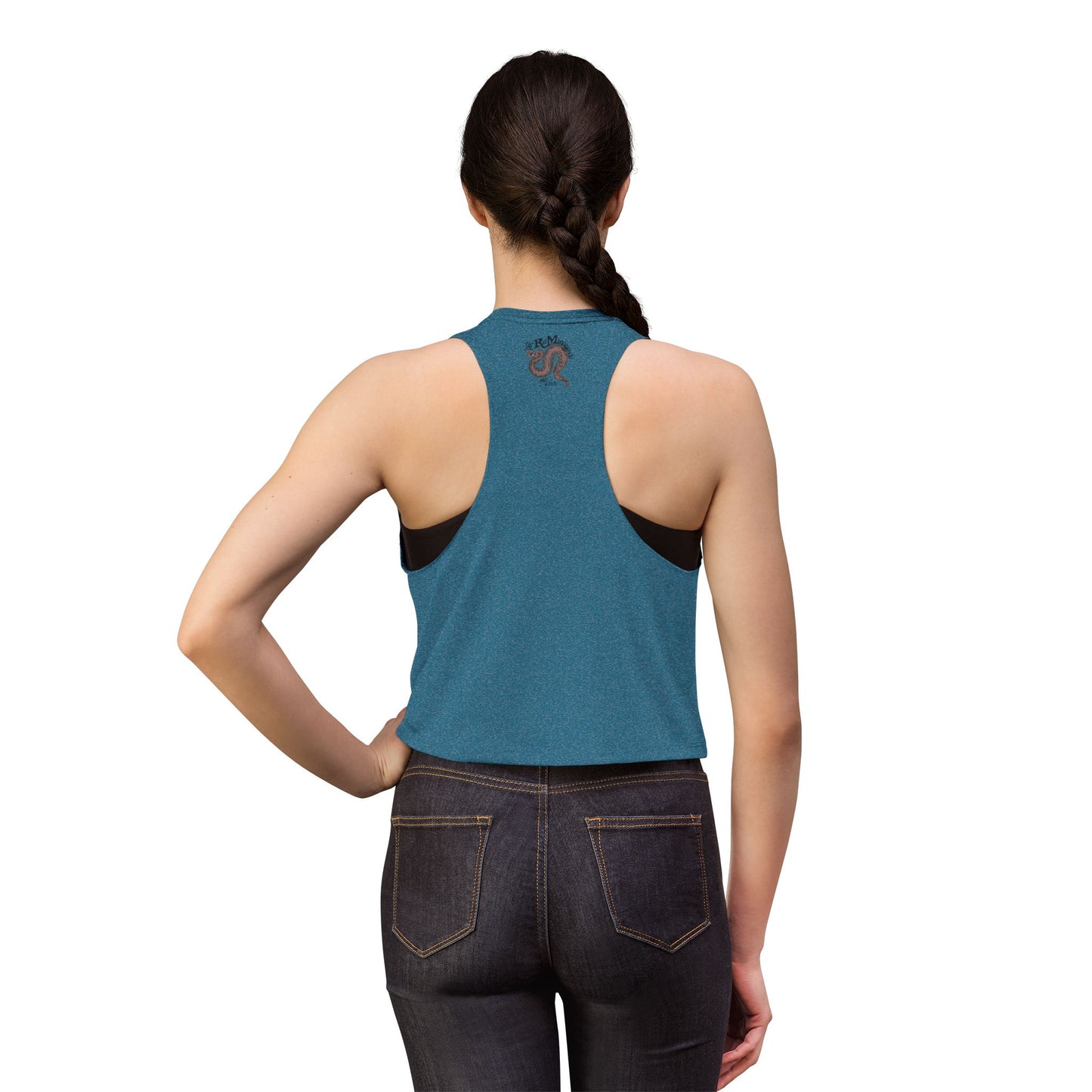 DONUTS: Crop Top Muscle Tank
