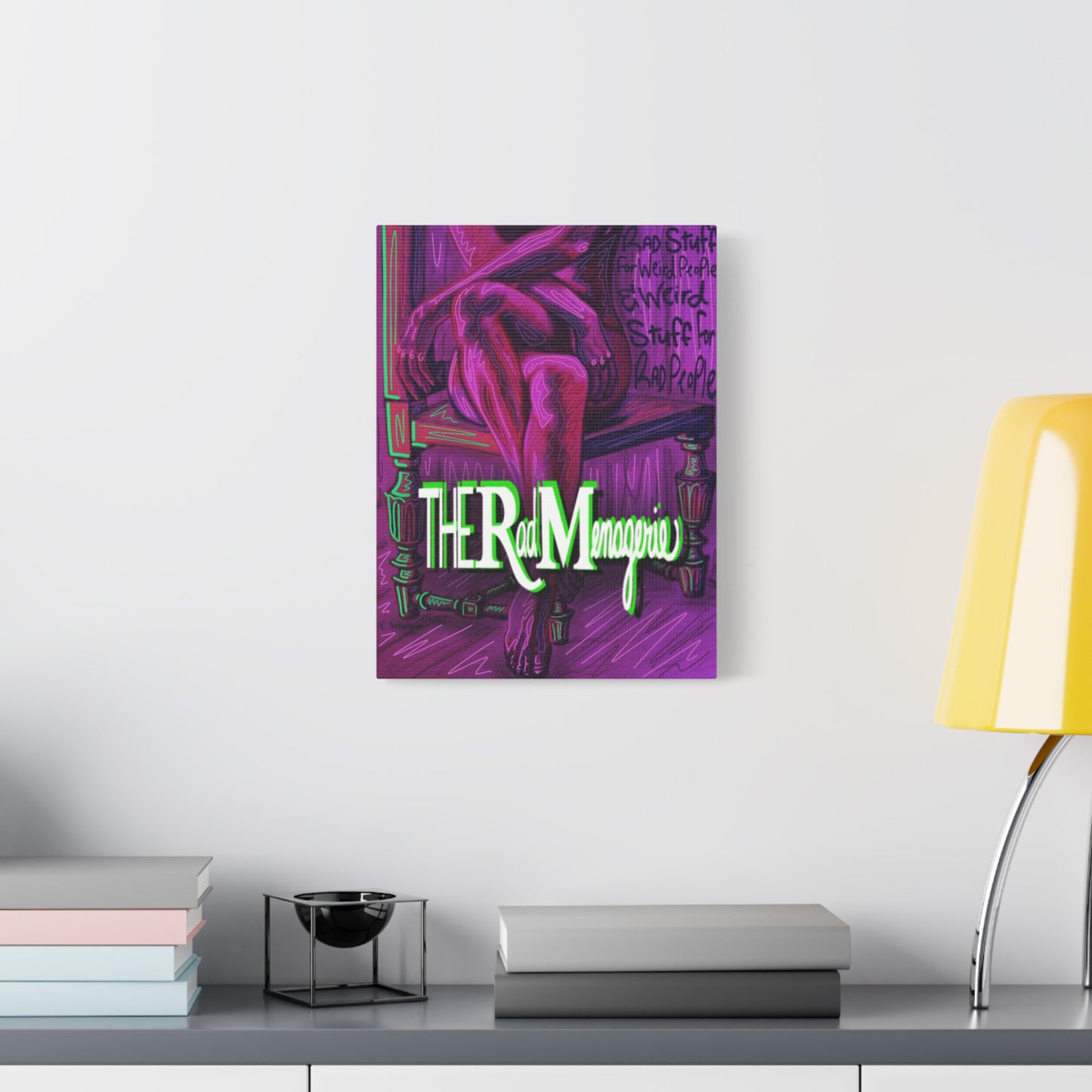 TRM SITTIN PRETTY: Unframed Canvas Art Print